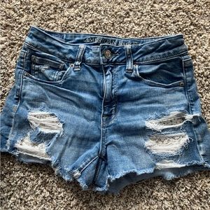 american eagle jean shorts